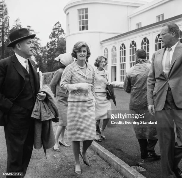 Jean Kennedy Smith during a visit to Ireland with US President John F. Kennedy , 27th June 1963. She became the United States Ambassador to Ireland...