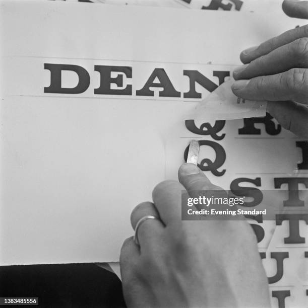 Letraset Process Letraset Photos and Premium High Res Pictures - Getty Images