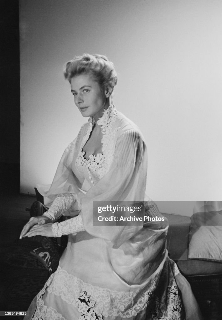 Swedish actress Ingrid Bergman in her role as Princess Elena