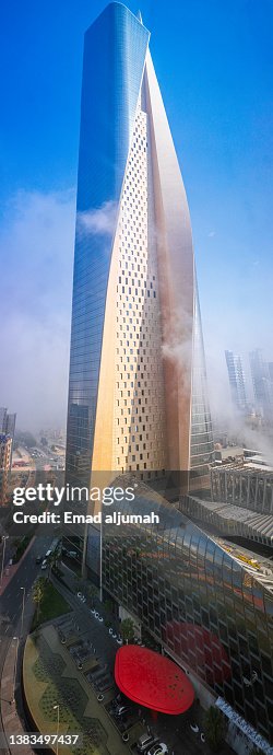 Skyscraper Of Al Hamra Tower Kuwait City Kuwait High-Res Stock Photo ...