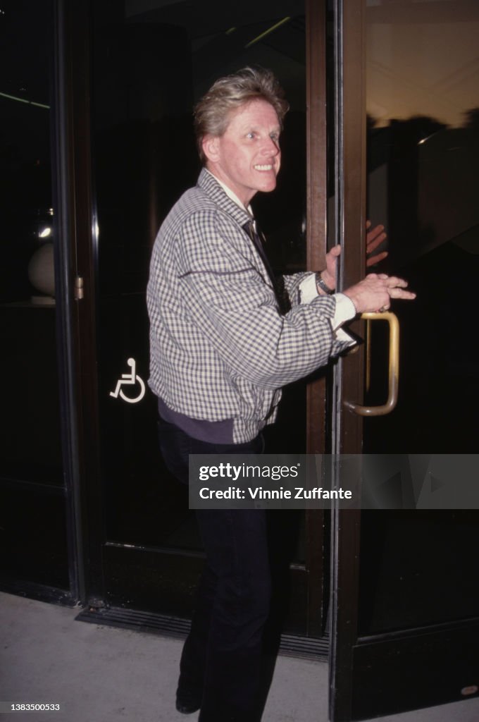 Gary Bus American actor Gary Busey, USA, 1993. News Photo - Getty Images
