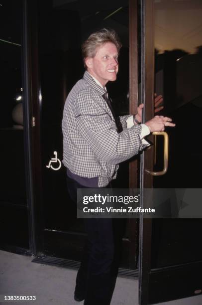 American actor Gary Busey, USA, 1993.