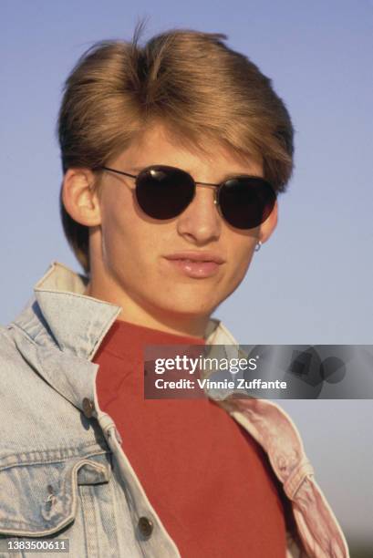 American actor Steve Burton, USA, 1988.