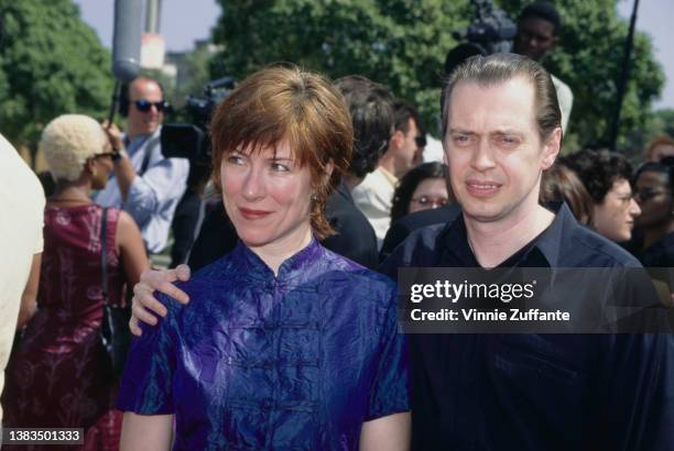 American actor Steve Buscemi and his wife, filmmaker Jo Andres attend 12th Annual IFP-West Independent Spirit Awards in Santa Monica, California,...