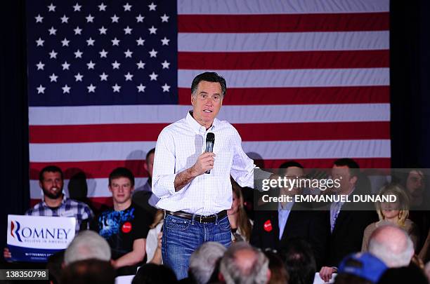 Mitt Romney Rally 19 Grand Junction Michigan Stock Photos, High-Res Pictures, and Images ...