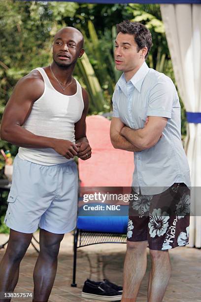Love L. Gay" Episode 14 -- Pictured: Taye Diggs as James Hanson, Eric McCormack as Will Truman