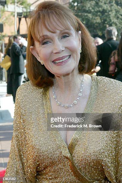 Actress Katherine Helmond attends the 2002 Creative Arts Emmy Awards at the Shrine Auditorium on September 14, 2002 in Los Angeles, California.