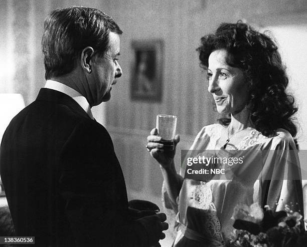 Craig in Love" Episode 20 -- Pictured: William Daniels as Doctor Mark Craig, Rita Zohar as Doctor Vera Anya