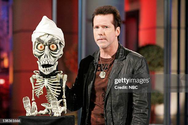 Episode 24 -- Air Date -- Pictured: Ventriloquist Jeff Dunham performs with Achmed the Dead Terrorist on October 15, 2009