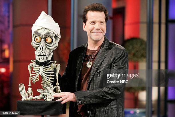 Episode 24 -- Air Date -- Pictured: Ventriloquist Jeff Dunham performs with Achmed the Dead Terrorist on October 15, 2009