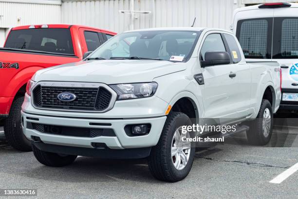 ford ranger xlt pickup truck - auto loan stock pictures, royalty-free photos & images