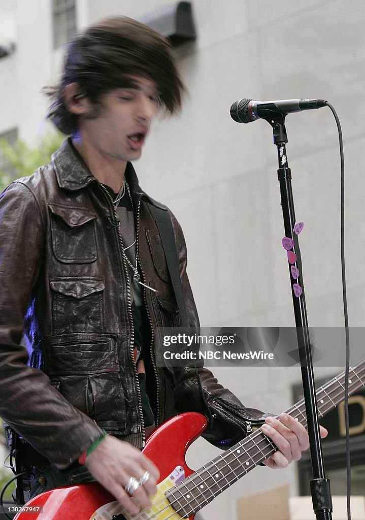 Tyson Ritter Today Singer/guitarist Tyson Ritter -- The All-American Rejects perform as ...