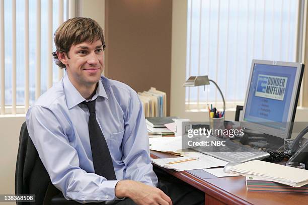 Initiation" Episode 5 -- Aired -- Pictured: John Krasinski as Jim Halpert