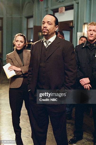 Paranoia" Episode 14 -- Air Date -- Pictured:Ice-T as Detective Odafin "Fin" Tutuola, James Hanlon as Officer Austin Bates