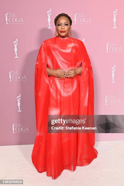 Aunjanue Ellis attends the 24th Costume Designers Guild Awards at The Eli and Edythe Broad Stage on March 09, 2022 in Santa Monica, California.