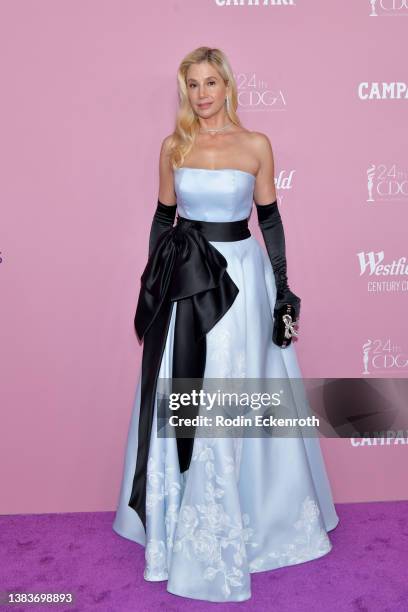 Mira Sorvino attends the 24th CDGA on March 09, 2022 in Santa Monica, California.