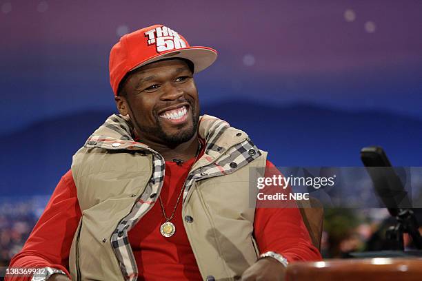 Episode 106 -- Air Date -- Pictured: Rapper .50 Cent during an interview on November 17, 2009