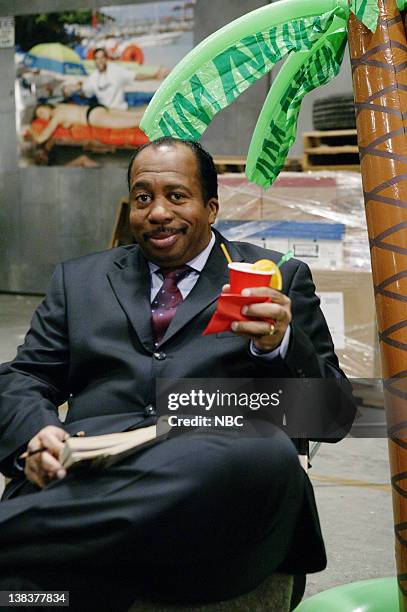 Back From Vacation" Episode 11 -- Aired -- Pictured: Leslie David Baker as Stanley Hudson