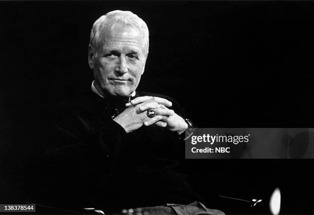 Episode 2 -- Pictured: Actor Paul Newman during an interview with host James Lipton on - August 14, 1994