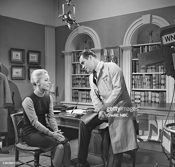 Pictured: Elizabeth Hubbard as Dr. Althea Gibson, James Pritchett as Chief of Staff Dr. Matthew Powers