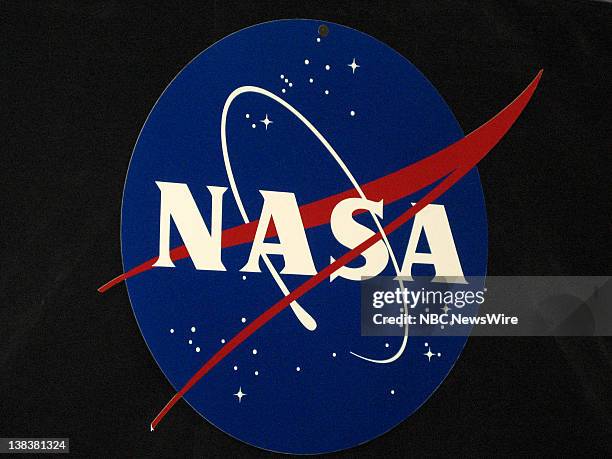 Johnson Space Center -- Pictured: The NASA logo at Johnson Space Center in Houston, TX on August 21, 2007