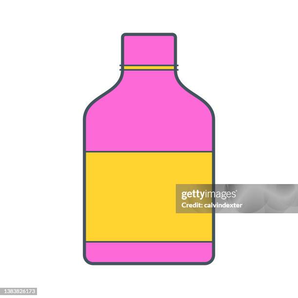 vitamins and minerals pot design - vitamin a nutrient stock illustrations