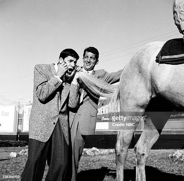 Pictured: Jerry Lewis, Dean Martin