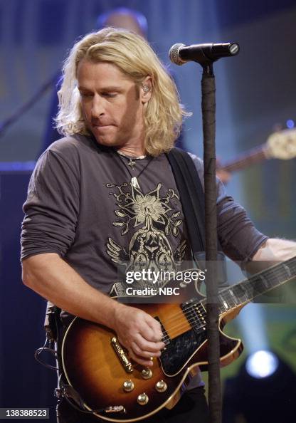 Ed Roland Eye Color Ed Roland of musical guest Collective Soul performs on August 31, 2007 ...