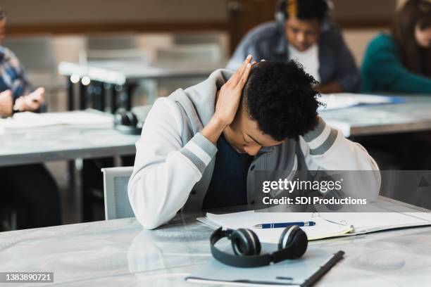 frustrated student - bored student stock pictures, royalty-free photos & images