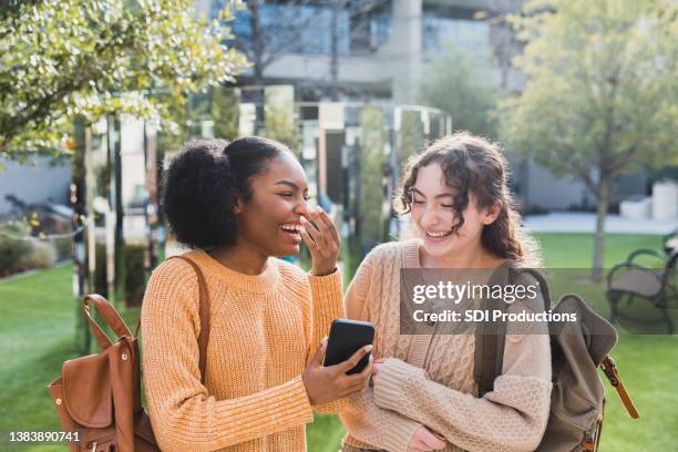 girls laughing - foundation conversations story of a girl stockfoto's en -beelden