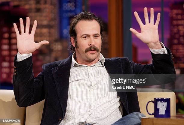 Episode 3448 -- Pictured: Actor Jason Lee during an interview on October 2, 2007