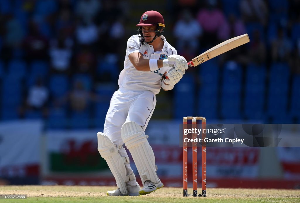 West Indies v England - 1st Test: Day Three