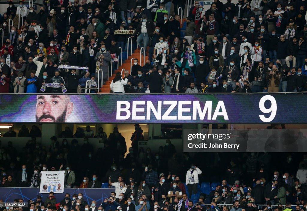 Real Madrid v Paris Saint-Germain: Round Of Sixteen Leg Two - UEFA Champions League
