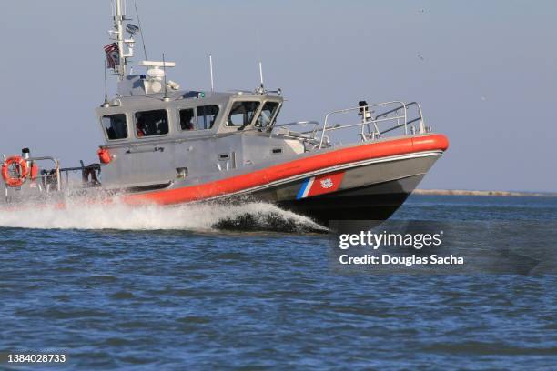 coast guard patrol boat - coast guard stock pictures, royalty-free photos & images