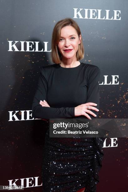 Maria Esteve attends Kielle Jewelry presentation at Museo Chicote on March 10, 2022 in Madrid, Spain.