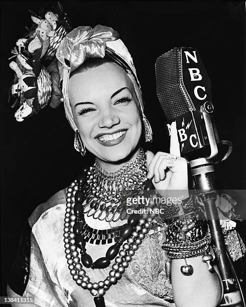 Pictured: Singer Carmen Miranda in 1939