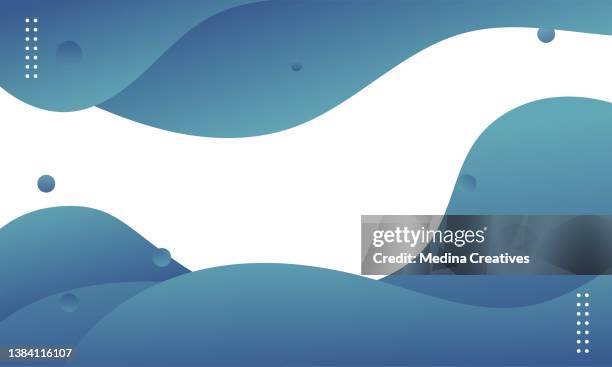 gardient abstract fluid shape background - powerpoint template stock illustrations
