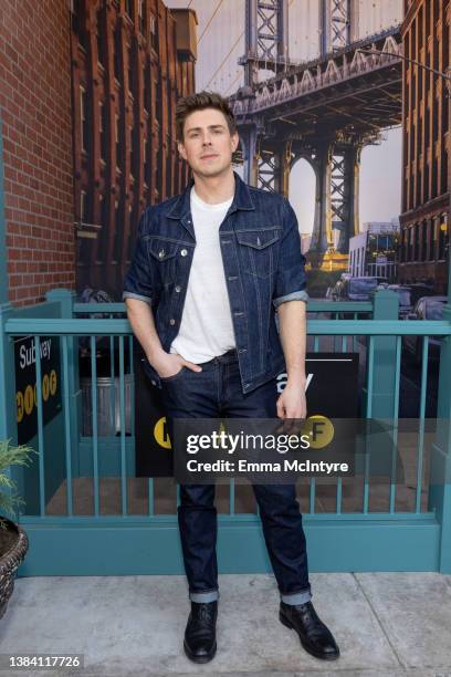 Chris Lowell attends the “How I Met Your Father" fan experience in Los Angeles celebrating the show’s first season finale with cast on March 10, 2022...