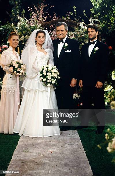 Victor Kiriakis & Carly Manning Wedding" -- Pictured: Melissa Reeves as Jennifer Deveraux, Crystal Chappell as Carly Manning, John Aniston as Victor...