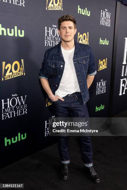 Chris Lowell attends the “How I Met Your Father" fan experience in Los Angeles celebrating the show’s first season finale with cast on March 10, 2022...