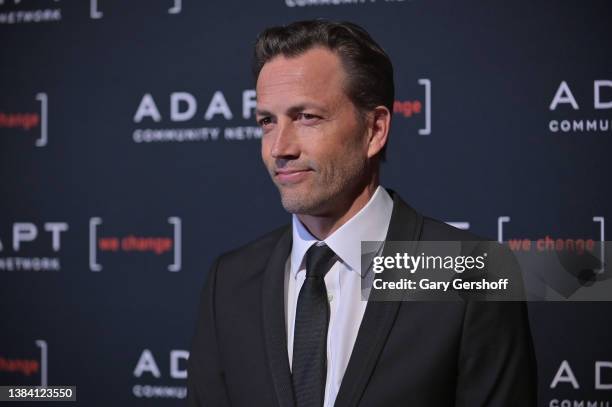 Actor Andrew Shue attends the 2022 ADAPT Leadership Awards gala at Cipriani 42nd Street on March 10, 2022 in New York City.