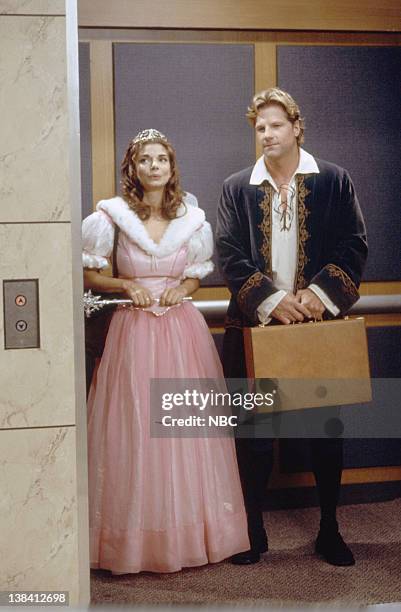 The Mask" Episode 3 -- Aired 10/27/98 -- Pictured: Laura San Giacomo as Maya Gallo, Mark Dobies as Prince Charming