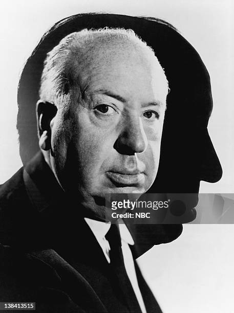 Pictured: Director, Alfred Hitchcock, circa 1960