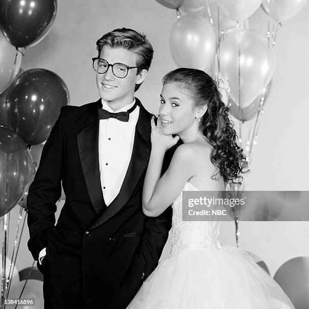 Pictured: Chris Young as Dan Lefcourt, Alyssa Milano as Shelley Sheridan