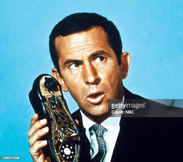 Pictured: Don Adams as Maxwell Smart Agent 86