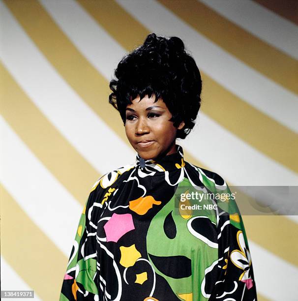 Aired 5/4/69 -- Pictured: Aretha Franklin