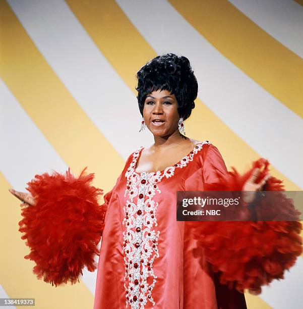 Aired 5/4/69 -- Pictured: Aretha Franklin