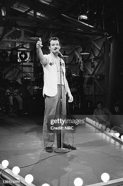 Episode 8 -- Aired -- Pictured: Bill Murray during rehearsal on December 17, 1977
