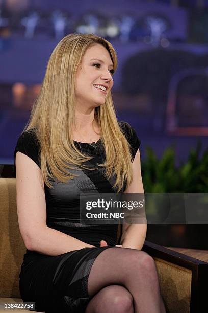 Episode 3931 -- Pictured: Actress Anna Torv during an interview on November 15, 2010