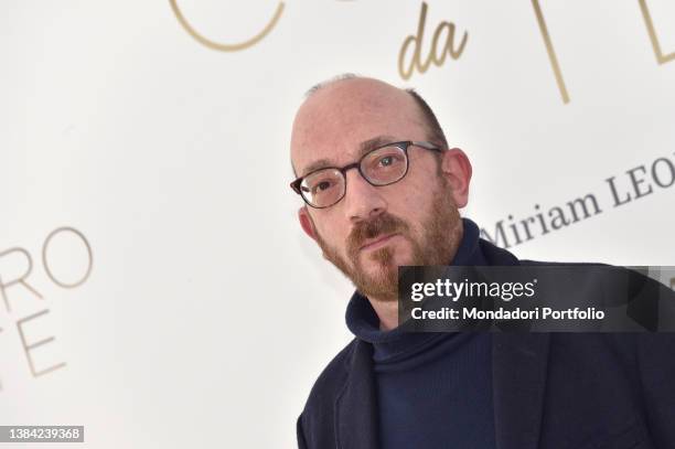 Italian actor Carlo De Ruggieri attends the photocall of the movie Corro da te, at Hotel Visconti. Rome , March 10th, 2022